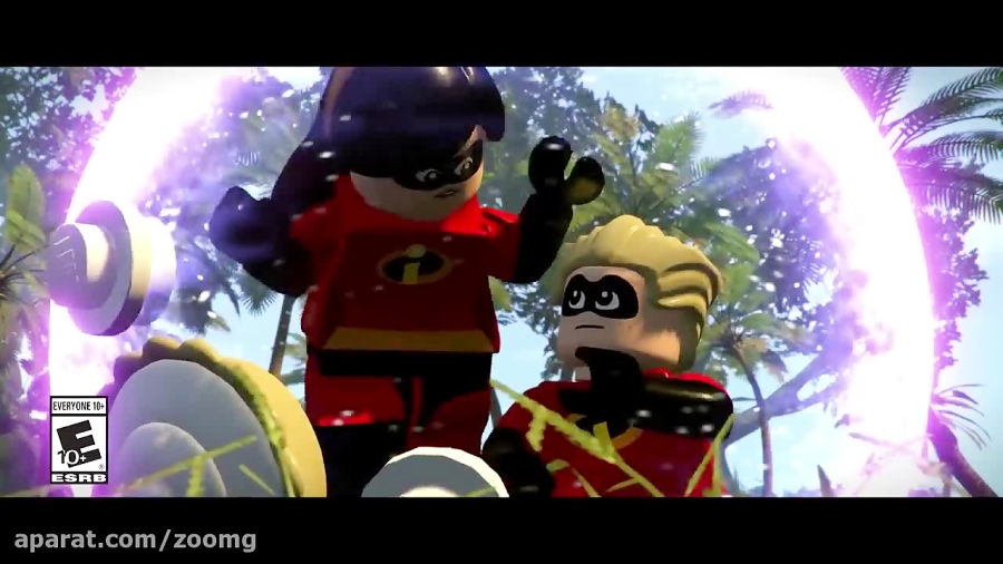 تریلر کاراکتر دش پار در بازی LEGO The Incredibles