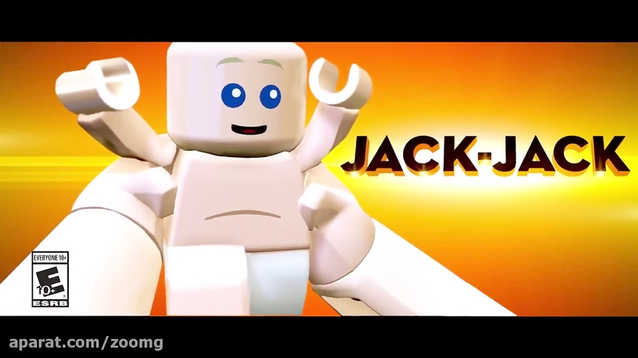 تریلر کاراکتر جَک-جَک در بازی LEGO The Incredibles
