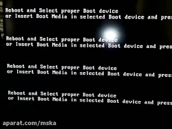 Reboot And Select Proper Boot Device Solved