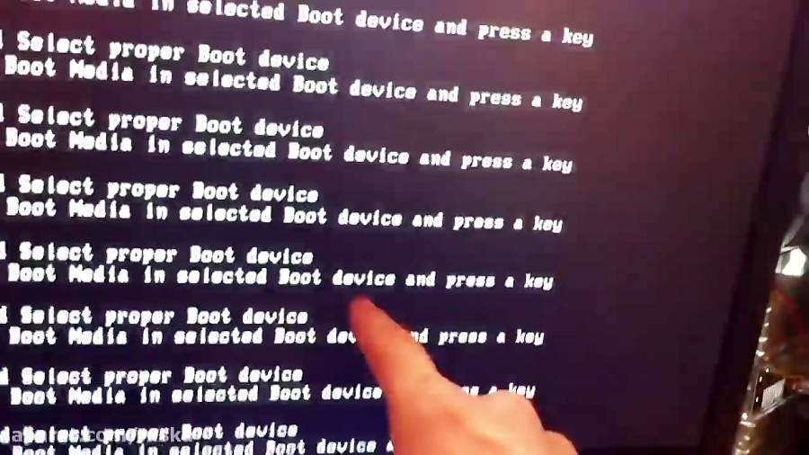 (HOW TO FIX) reboot and select proper boot device