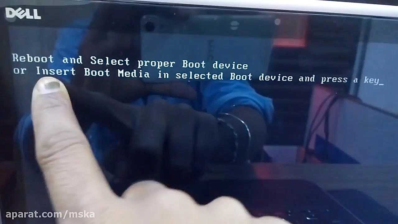 how to fix reboot and select proper boot device 2017 مجید کریمی