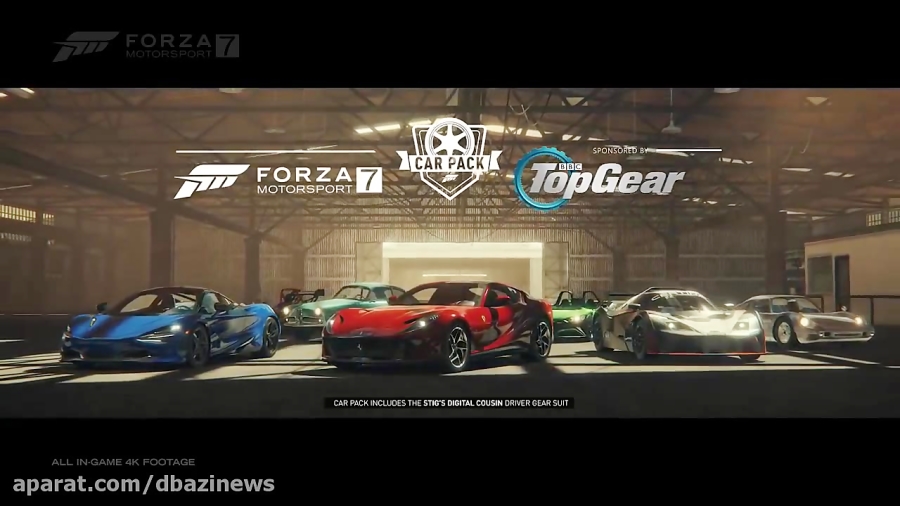 تریلر بسته Top Gear بازی Forza Motorsport 7