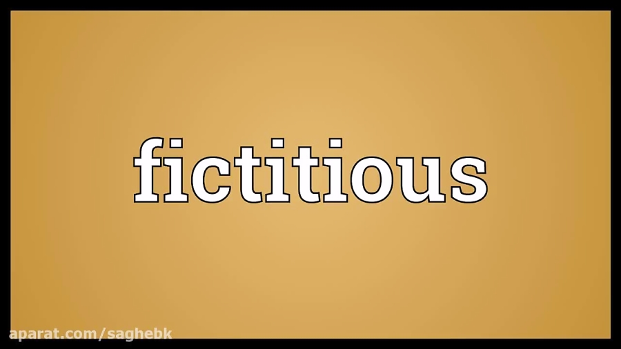 fictitious-meaning