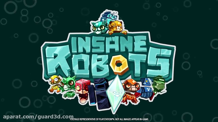 گیم پلی بازی Insane Robots