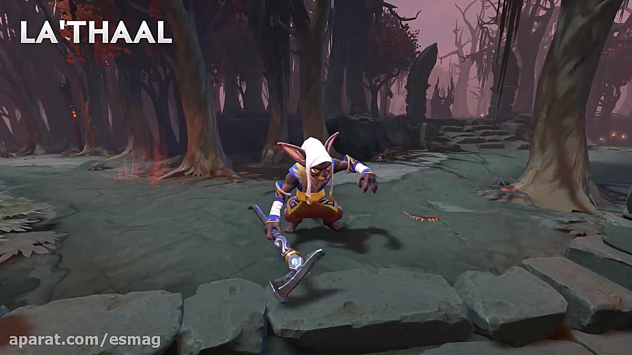 Dota 2 CHIP Hero Spotlight - La'thaal آزمون آلدوستِرون پلاسما
