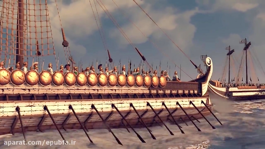 تاکتیک های جنگ ناوگان نیروی دریایی روم باستان