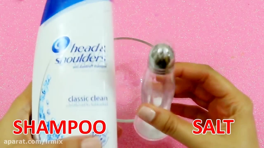 trug Tether stabil REAL !! Shampoo and Salt Slime, How to Make Slime with Only Shampoo and Salt  , No Borax