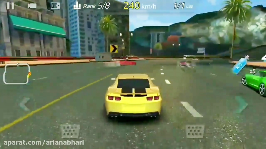 رانندگی خیلی حرفه ای در بازی اندروید