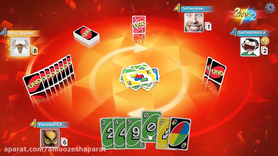 Uno Funny Moments - Lucky Number 7 For All!!