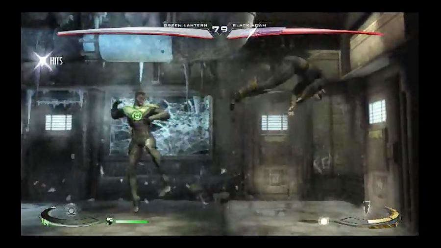 Green Lantern (KingAli) vs Black Adam (AI) - Injustice