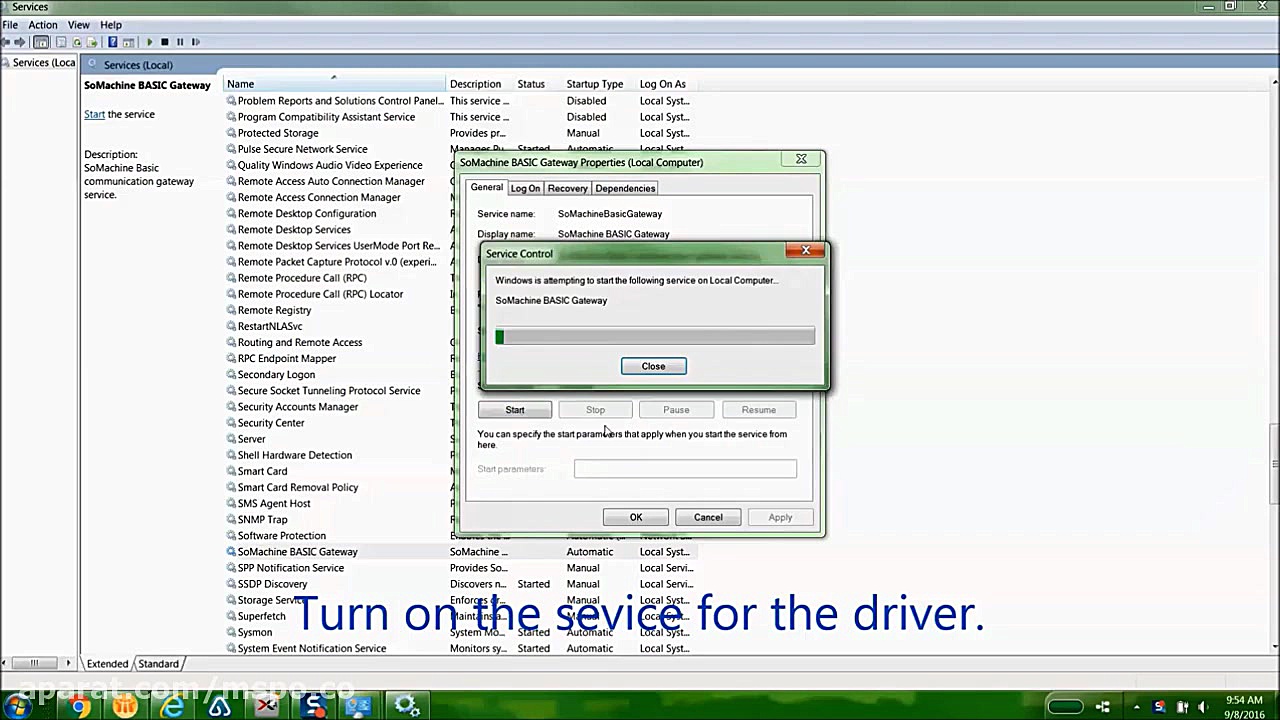 Enabling SoMachine Basic Communication Gateway Service | Schneider Electric Support پزشکی درد مداوم