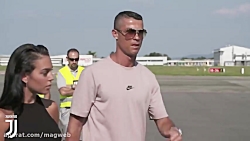 کریستیانو رونالدو وارد تورین ش...