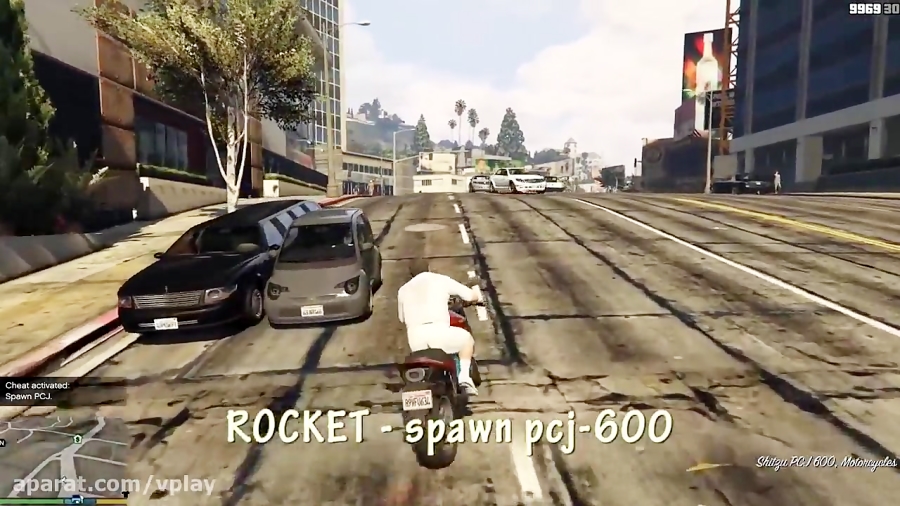 ویدیو همه کدهای تقلب بازی GTA V برای PC