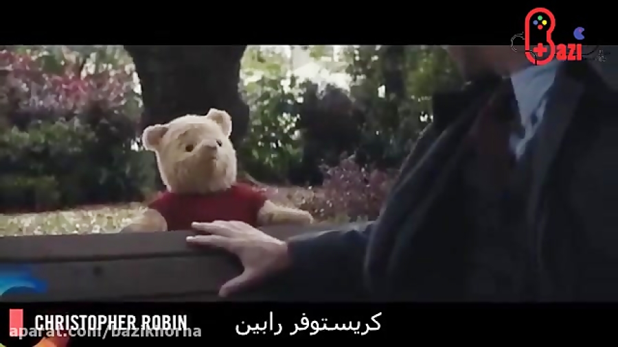 تریلر فیلم Christopher Robin 2018 با زیرنویس فارسی زمان120ثانیه