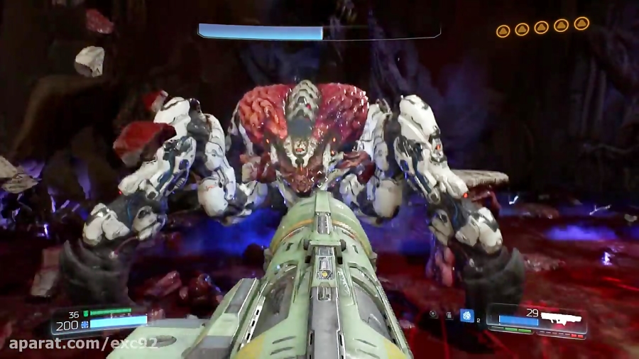 Doom 2016 Mastermind final boss fight