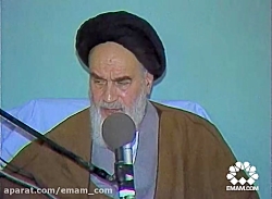 امام خمینی : به این ملت که بر شما منت دارد، خدمت کنید