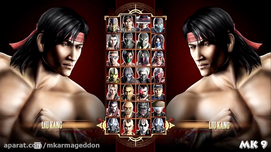 Mortal Kombat Liu Kang Graphic Evolution 1992 - 2015