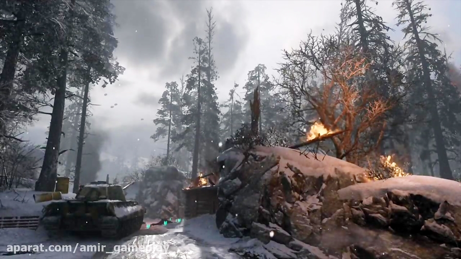 کال آف دیوتی نقشه CALL OF DUTY WW2 / Ardennes Forest