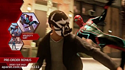 تریلر لباس velocity بازی spider-man ps4