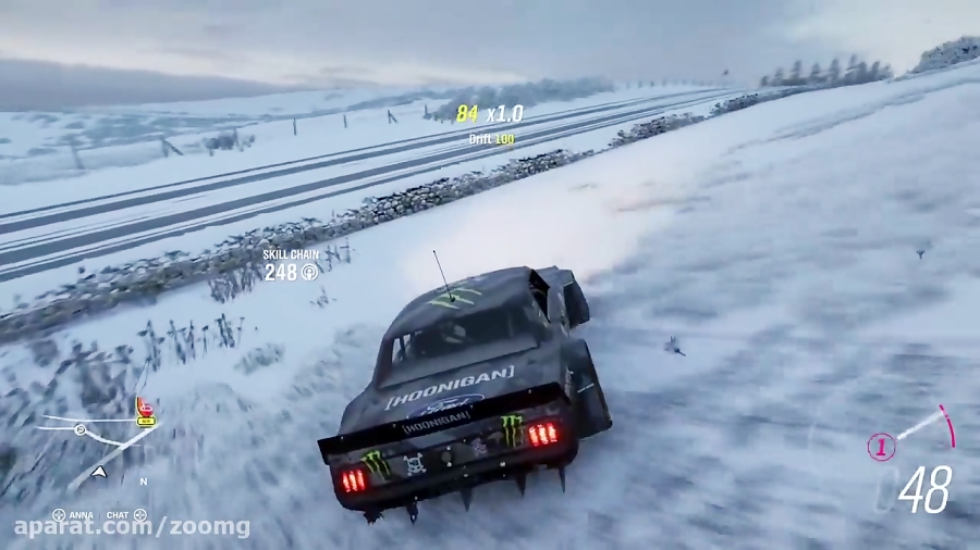 نمایش گیم پلی فصل زمستان بازی Forza Horizon 4 - زومجی