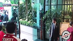 امضا دادن اوبامیانگ و لاکازت ب...