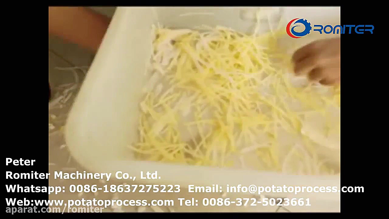 Automatic Multi Functional Vegetable Cutting Machine for Stick, Cube, Chips مارال فرجاد