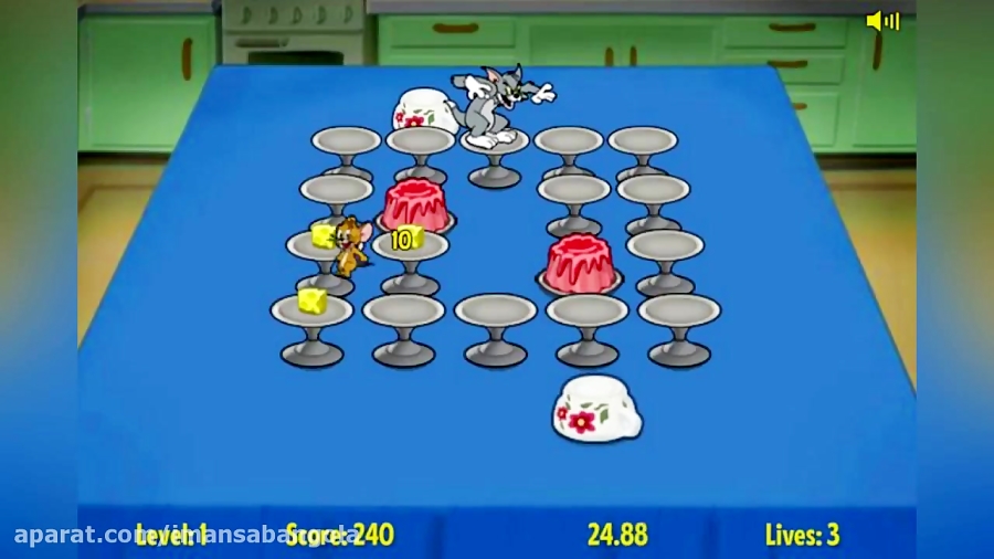 cartoon network games tom and jerry food fight