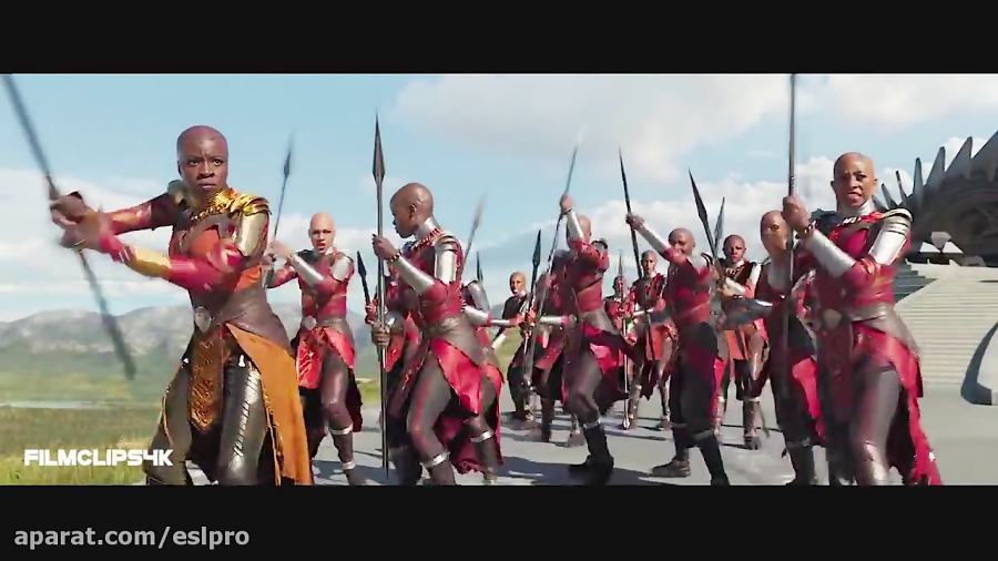 Black Panther Vs Killmonger Final Battle Fight Scene Black