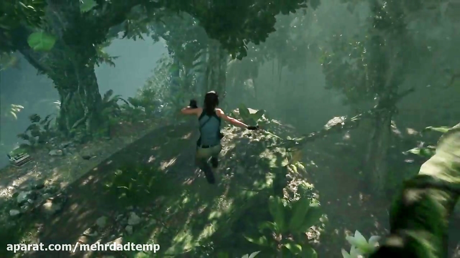 نمایش مهارت های لارا کرافت در بازی Shadow of the Tomb Raider