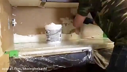 کاشی کاری بین کابینتی