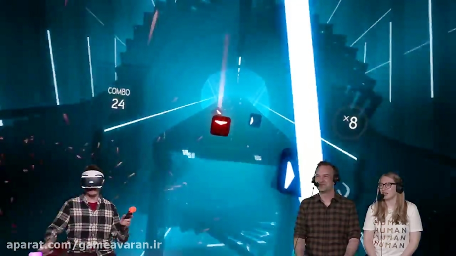تریلر عرضه بازی Beat Saber برای عینک واقعیت مجازی PS VR