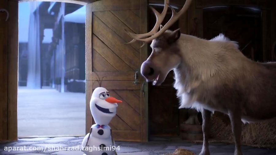 انیمیشن Olaf’s Frozen Adventure 2017.اولاف در تعطیلات زمان87ثانیه