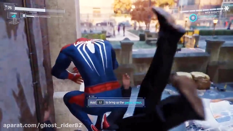 Spider - Man PS4 - 22 Minutes of Free Roam Open - World Gameplay ( 2018 )
