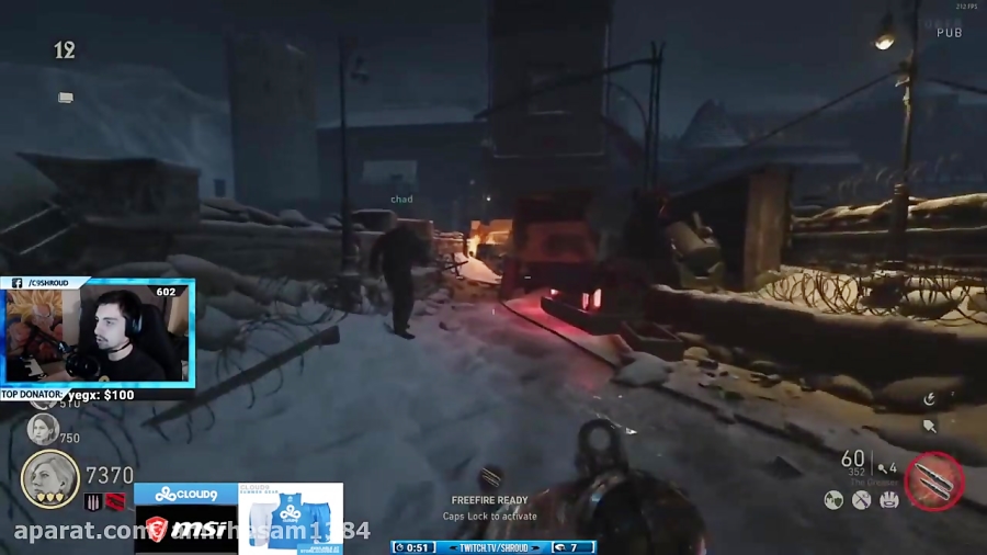 Shroud Plays Call of Duty: WWII Nazi Zombies - Shroud VS Nazi Zombies Gameplay - Walkthrough