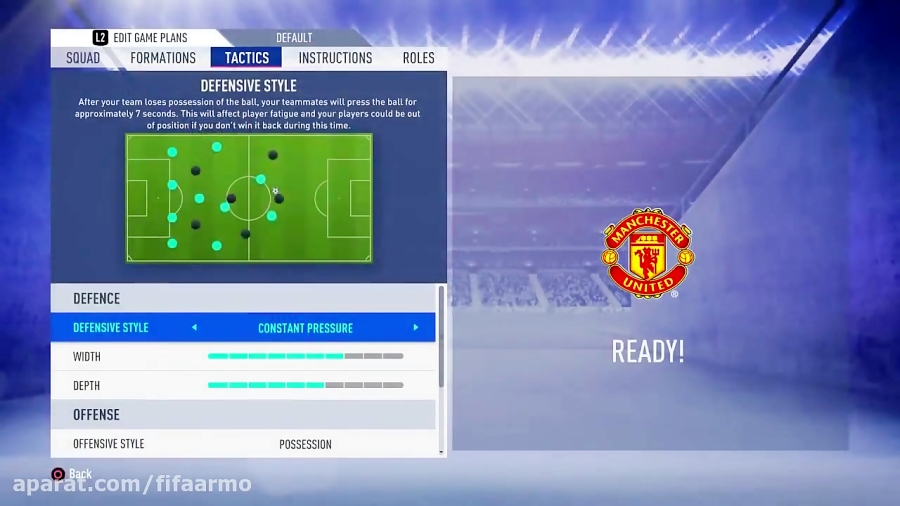 گیم پلی اولیه فیفا 19