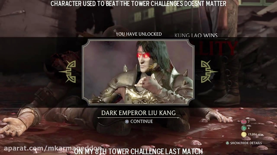 Mortal Kombat X - How To Unlock Dark Emperor Liu Kang Costume