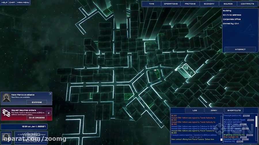 تریلر گیم پلی بازی Frozen Synapse 2