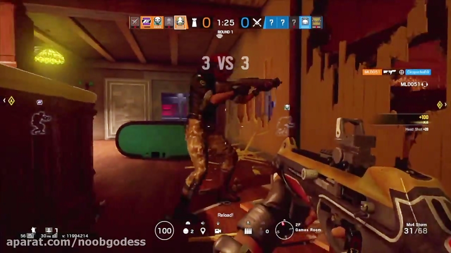 Rainbow Six Siege - Valkyrie Ace Clutch