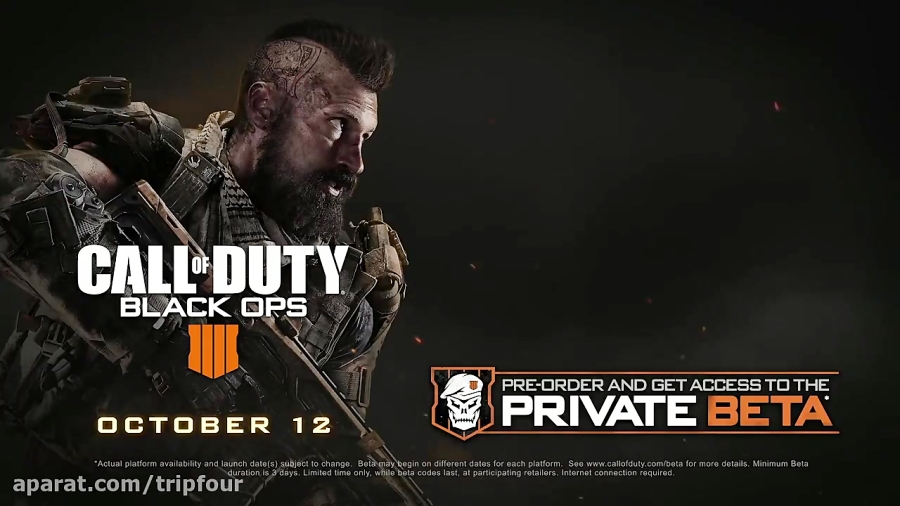 تریلر بازی Black Ops 4