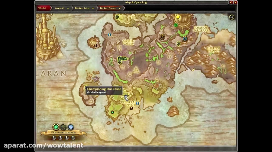 World of Warcraft Championing Our Cause Legionfall Campaign Quest Guide