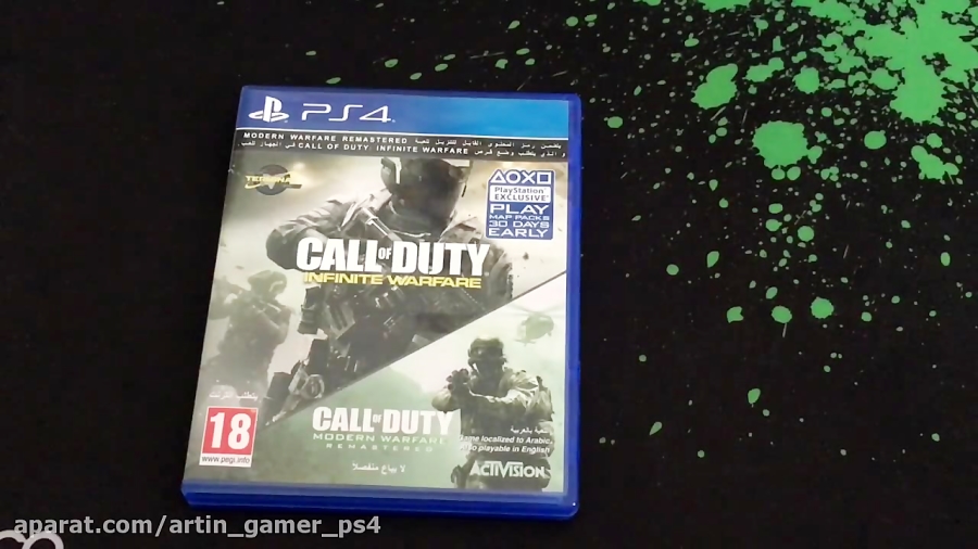 انباکسینگ بازی CALL OF DUTY INFINITE WARFARE LEGACY