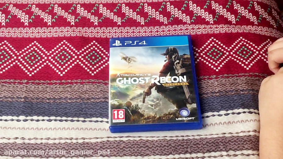 انباکسینگ بازی ghost recon wild lands