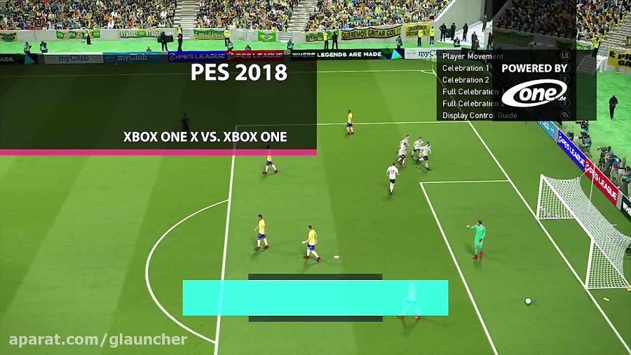 بنچمارک بازی PES 2018 بین XBOX ONE X