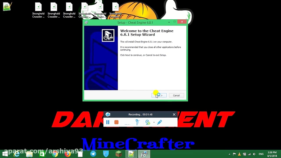 آموزش کار با Cheat Engine