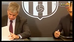 مراسم معارفه آرتورو ویدال در ب...