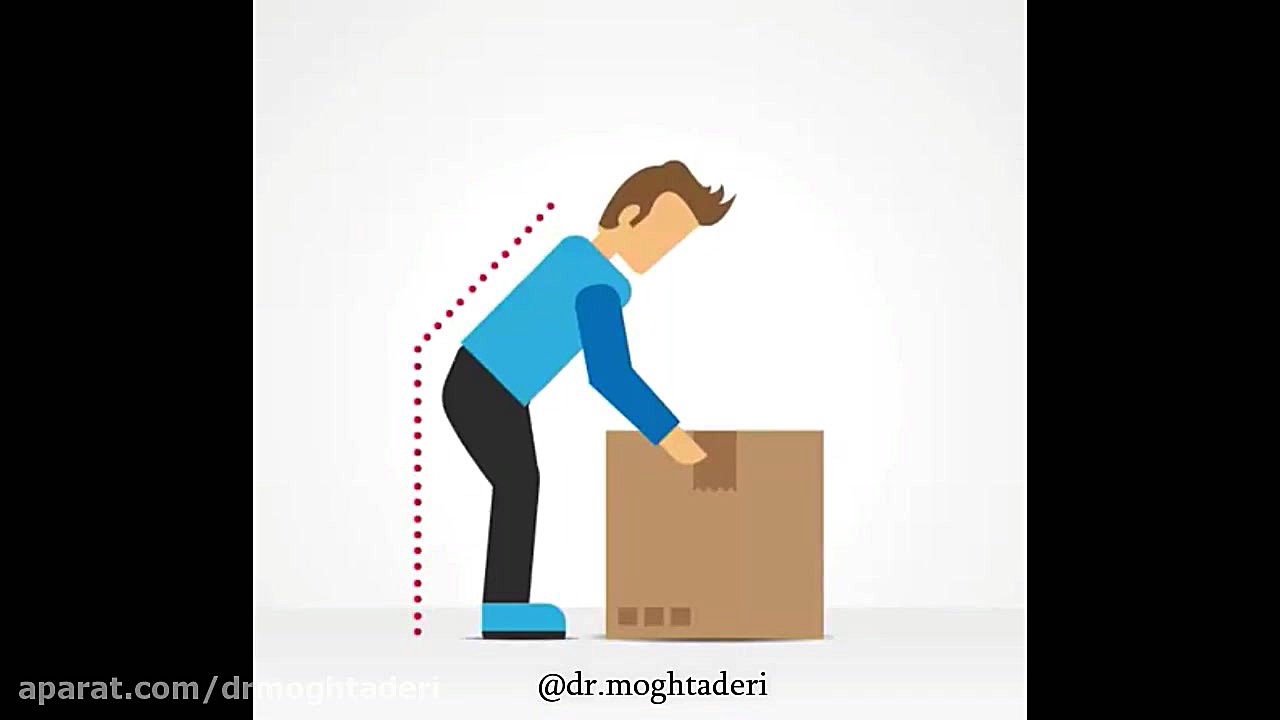 نحوه صحیح بلند کردن اجسام دکتر علیرضا مقتدری | متخصص طب فیزیکی