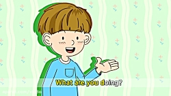 What are you doing? (Present progressive) - English song for Kids