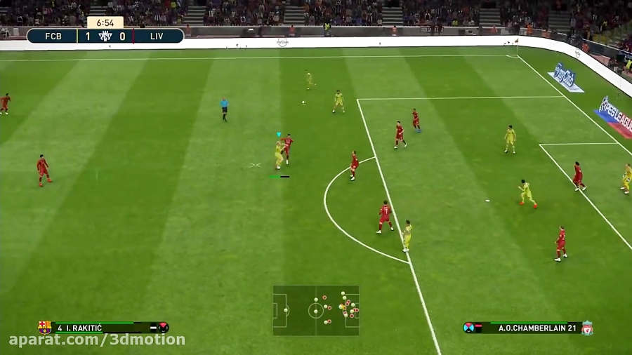 PES 2019 Gameplay on PS4 Pro - Liverpool Vs. Barcelona