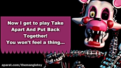 Mangle  All Voice Lines with SUBTITLE | Ultimate Custom Night