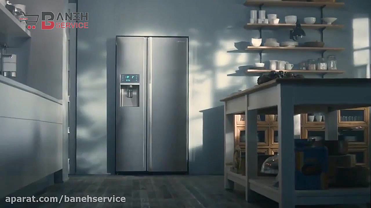 معرفی ویدیویی یخچال شوکیس ساید بای ساید سامسونگ RH77H90